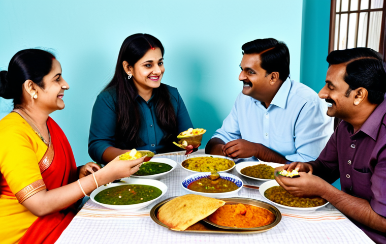 식재료 활용을 통한 색다른 요리 도전 - **Prompt:** A variety of vibrant spices arranged artfully on a wooden table next to fresh vegetables...
