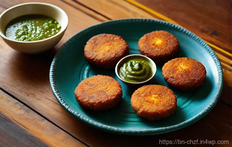 식재료 활용을 위한 초간단 요리법 - Prompt 1: Crispy Dal Tikki Evening Snack**