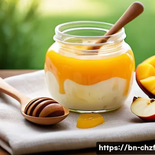 Home 30 식재료를 활용한 간단 디저트 레시피 - A vibrant, fresh dessert scene featuring a clear glass bowl filled with chilled milk mixed with fres...