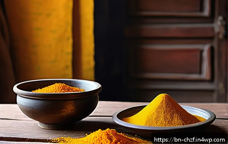 식재료 활용으로 맛있는 홈메이드 요리 만들기 - A vibrant and detailed kitchen scene featuring traditional Bengali cooking ingredients such as finel...